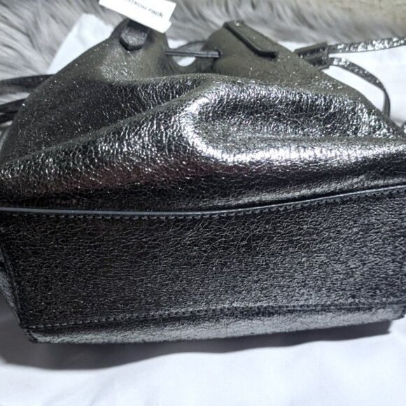 NWT JIMMY CHOO BARRA BUCKET SHOULDER BAG MEDIUM - Picture 7 of 11